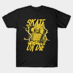 Skate or die - Yellow Gold T-Shirt